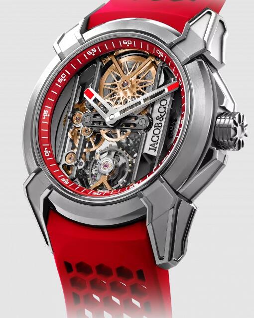 Jacob & Co EPIC X TITANIUM RED EX110.20.AA.AE.ABRUA Replica watch